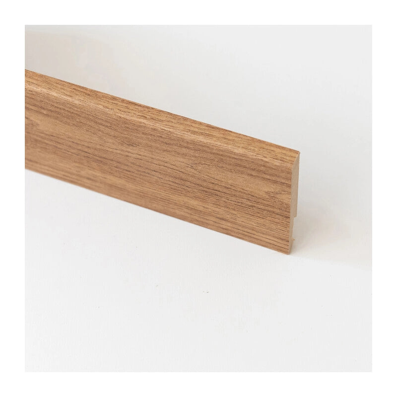 BATTISCOPA  80X14 MM MDF 240 CM ROVERE MEDIO- 5,0 pz