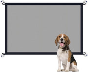 Barriera per Scale per Cani 110 x 72 cm Grata da Chiusura Porta per Animali.