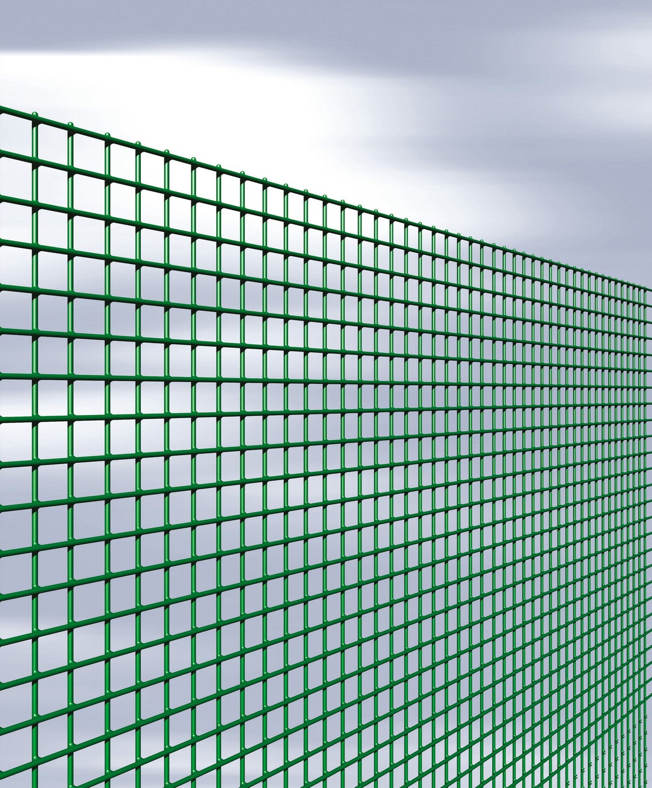 1 pz rete quadraplastificata elettrosaldata plasticata 12x12 h.50 ml.25 cod:ferx.9211.stock