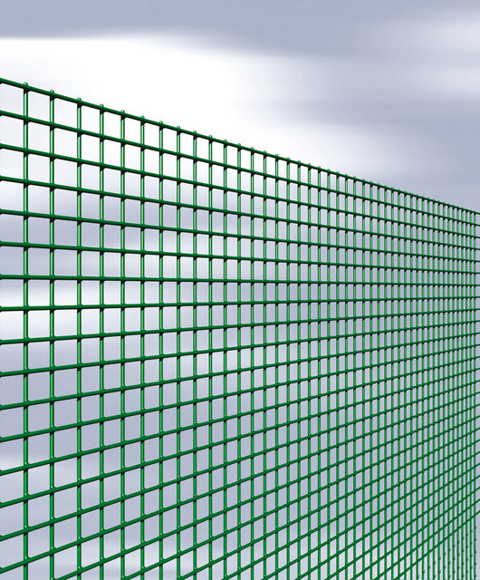 1 pz rete quadraplastificata elettrosaldata plasticata 12x12 h.50 ml.25 cod:ferx.9211.stock