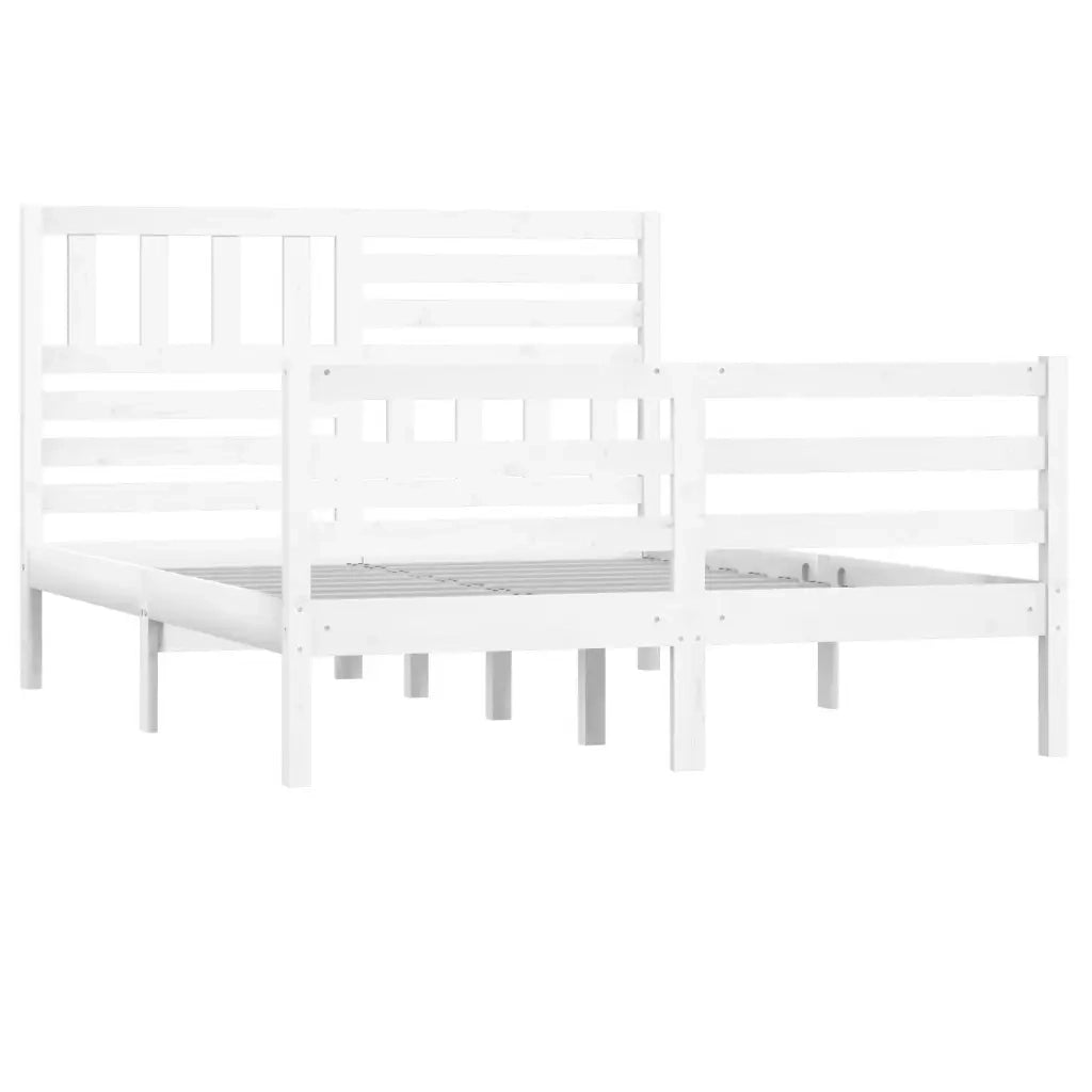Giroletto il Legno Massello Bianco 160x200 cm cod mxl 64275