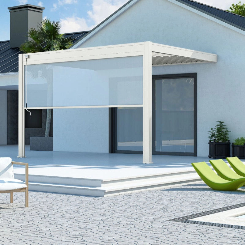 Tenda laterale 4M OMBREA VS - Bianco