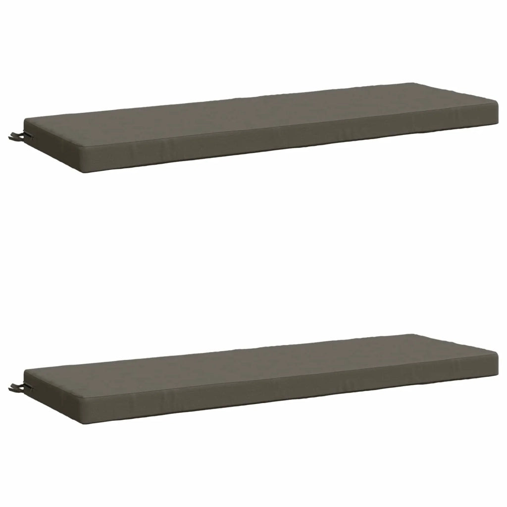 Cuscini per Panchina a 2 Pezzi SOEST 2 pz 100% Poliestere 950319