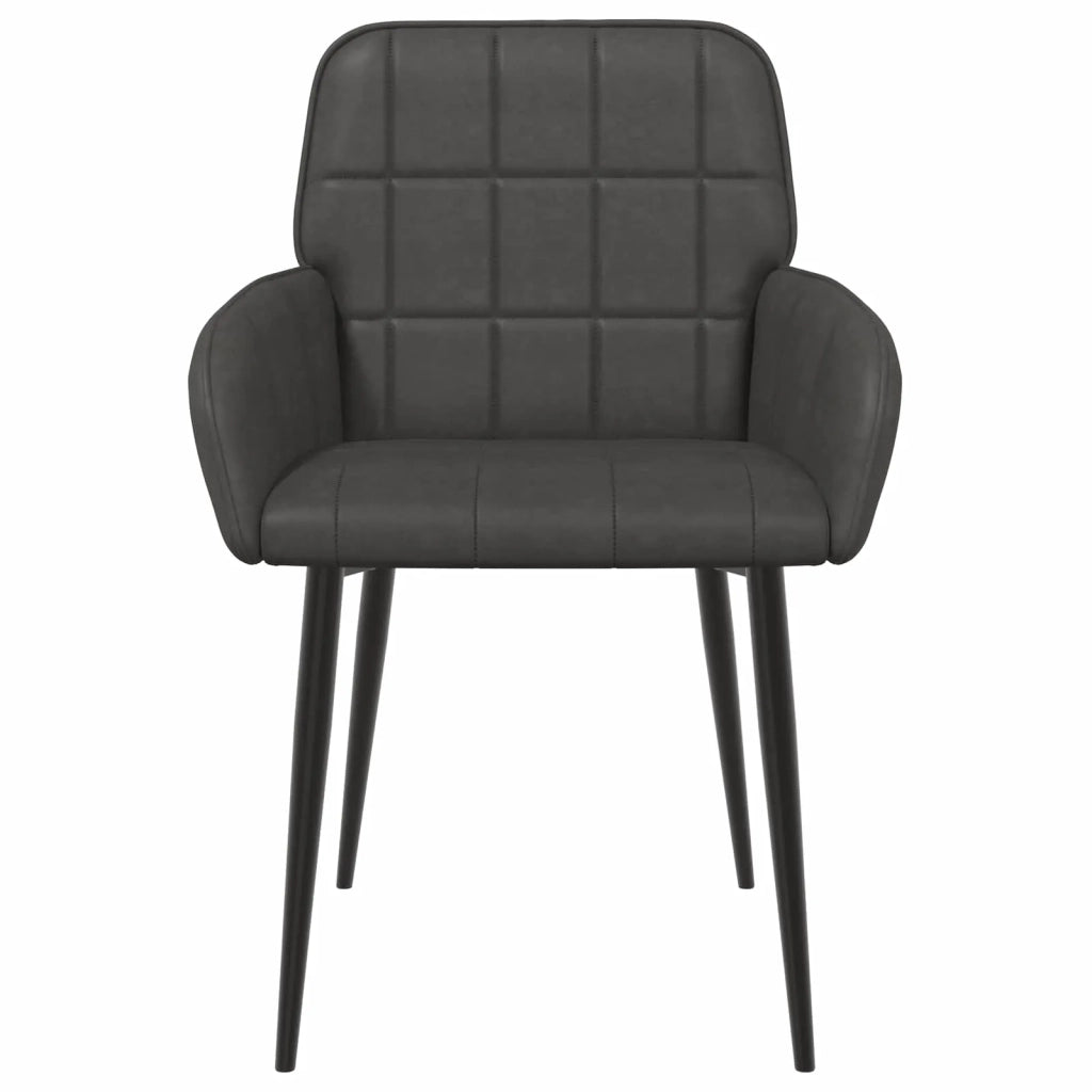 Sedie da pranzo 4 pcs Similpelle Nero 56,5 x 50 x 86 cm 3428185