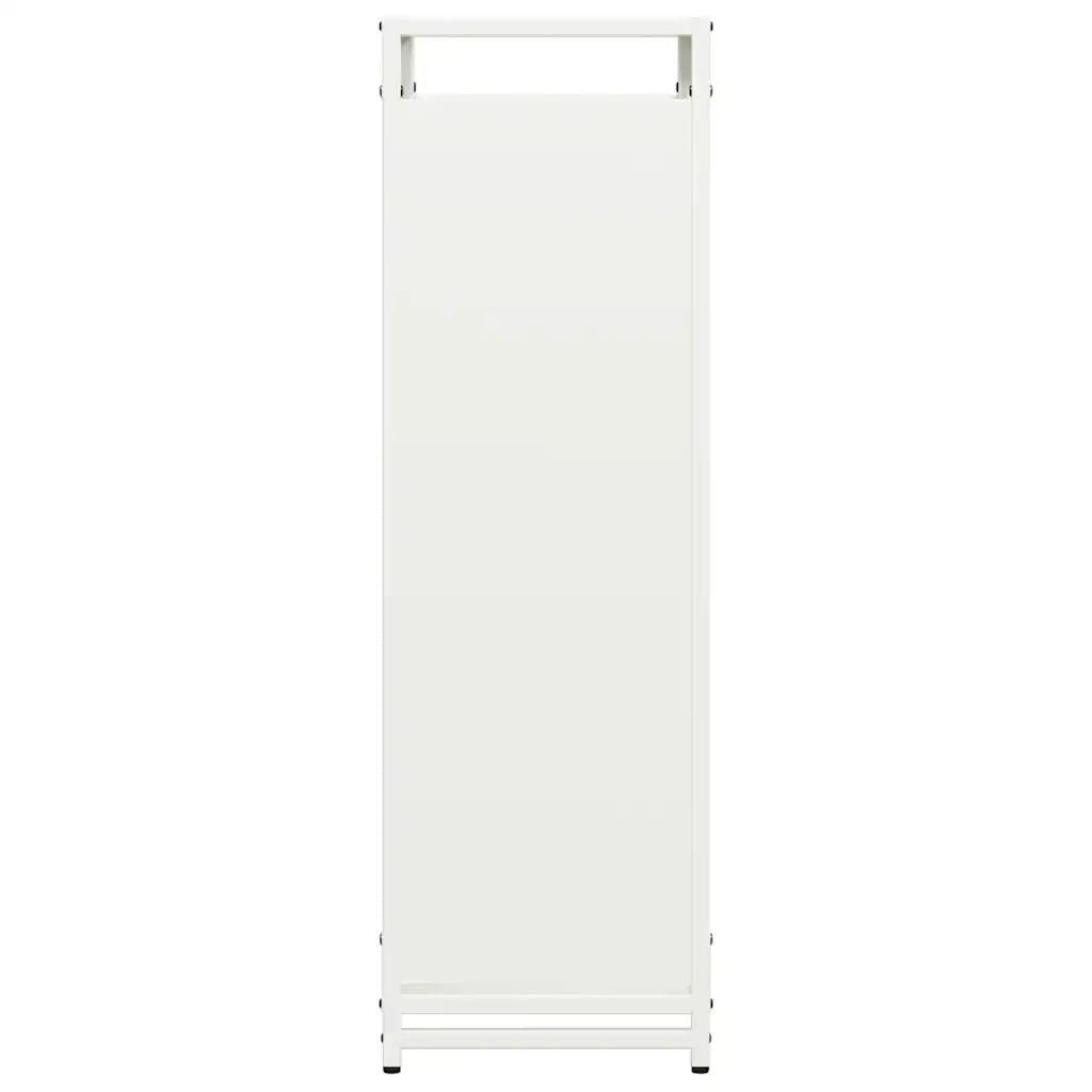 Rastrelliera per Legna da Ardere Bianca 60x28x90 cm CFW6664468