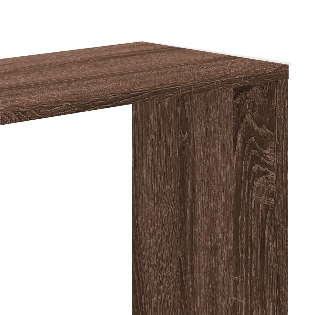 Libreria 5 Ripiani-Scaffale per Libri-Mobile di Stoccaggio Rovere Marrone 45x23,5x162,5cm Multistrato
