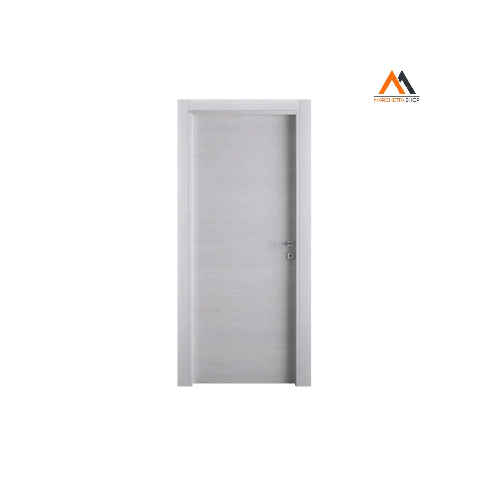 PORTA BATTENTE 'GINEVRA' cm 70 x 210 (78 x 214) - col. acero