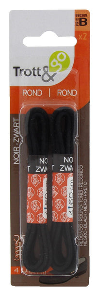 lacci tondi neri cm 60 2 paia cod:ferx.92154