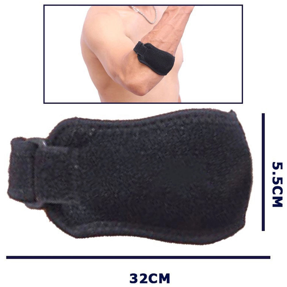 Trade Shop - Coppia Protezione Avambraccio Fascia Elastica Per Distorsione Chiusura A Strappo -