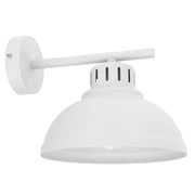 Applique a parete industriale bianca Sven E27 15W Luminex