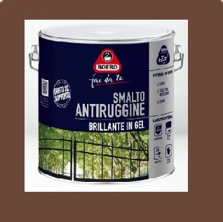 SMALTO ANTIRUGGINE MARRONE 0,5LT - BOERO