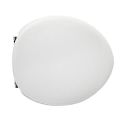 SEDILE WC PER AZZURRA VASO FULL 54 FORMA 2- Bianco - Cerniere C espansione- CW- pezzi 1