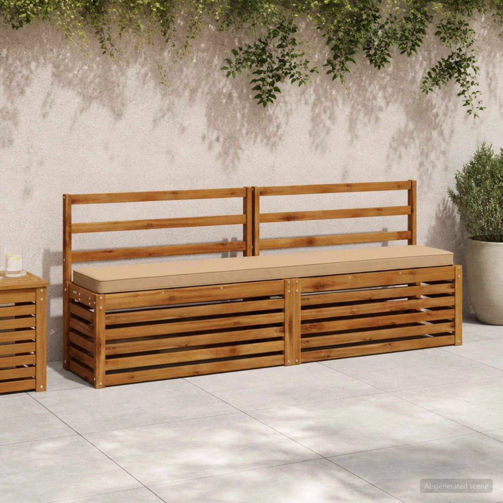 Cuscino per Panchina a 1 Pezzo VUGHT 100% Poliestere Sabbia 950886