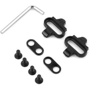 Set di pedali SPD per mountain bike con pedale autobloccante, compatibile con sistemi di fissaggio per scarpe da mountain bike