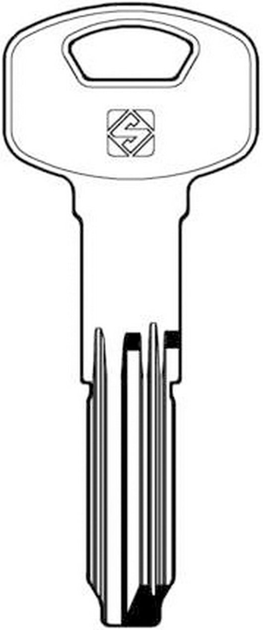 chiavi punzonate silca art. ya90 olc gr.6 cod:ferx.921