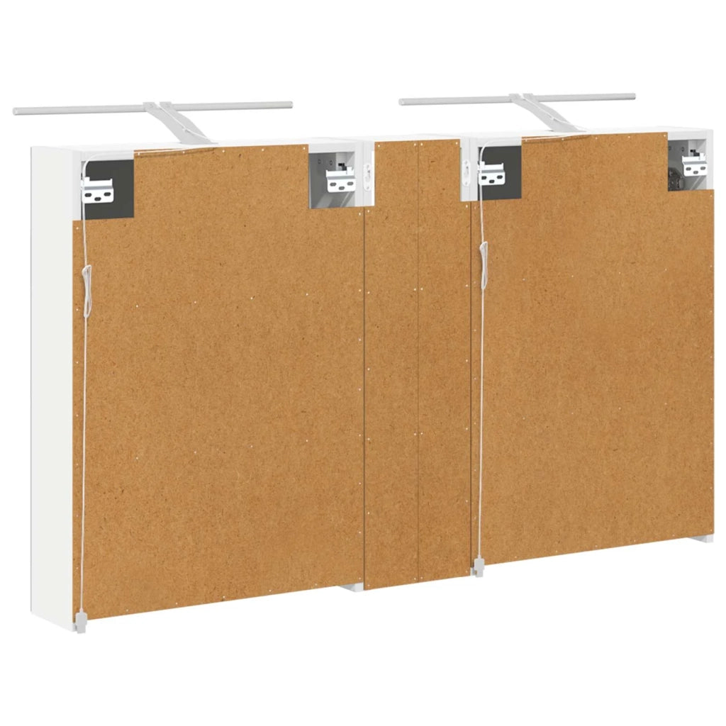 Set di Armadi da Bagno con lo scaffale 3 pcs 120 x 14,5 x 70 cm 3403752