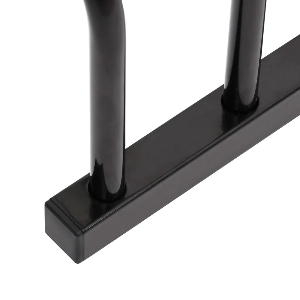 Portabici per 6 Biciclette Acciaio Nero 154426