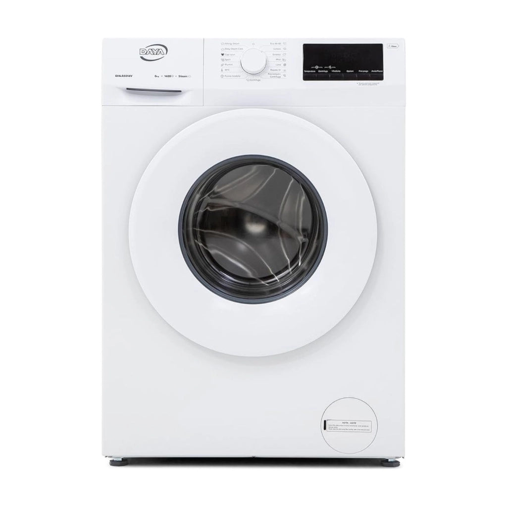 Daya DHLB8014V Lavatrice Con Display LCD | 8KG Con Motore Inverter | 1400 Giri/Minuto  | Classe Energetica A