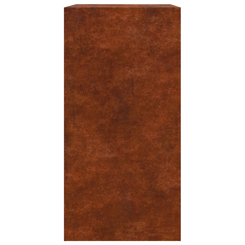Portalegna 60x40x80 cm in Acciaio Corten CFW1321592