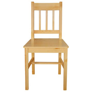 Sedie da Pranzo 6 pz | Sedie da cucina in Legno di Pino
