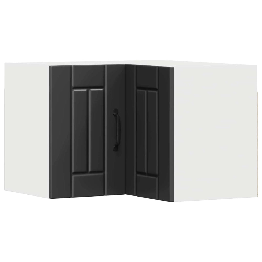Mobile angolare per parete LUCCA Nero 57 x 57 x 40 cm