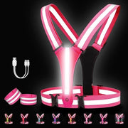 Vestibilità LED - Riflettente - Alta visibilità - Rosa - Sicurezza - Ideale per la corsa e la bicicletta 

Modello: 
Specifica tecnica: 
Codice prodotto: