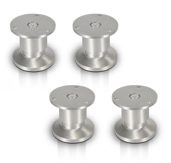 Piedini per mobili in alluminio regolabili 60mm