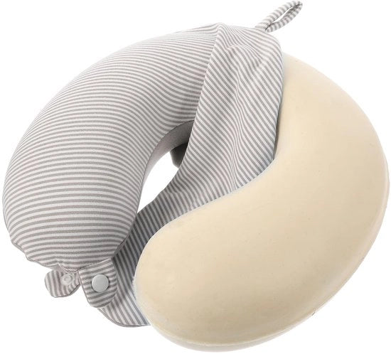 Cuscino in Piumino - Lavabile - Copri Cuscino - Nek Cuscino - Copertura di Riserva - Poliestere/Lana - Grigio/Blu - 22 cm Cerniera a Ritaglio - Copri Cuscino