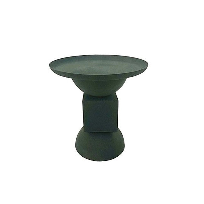 Tavolino Ø 40,5x41,5 cm Alka in Acciaio Verde
