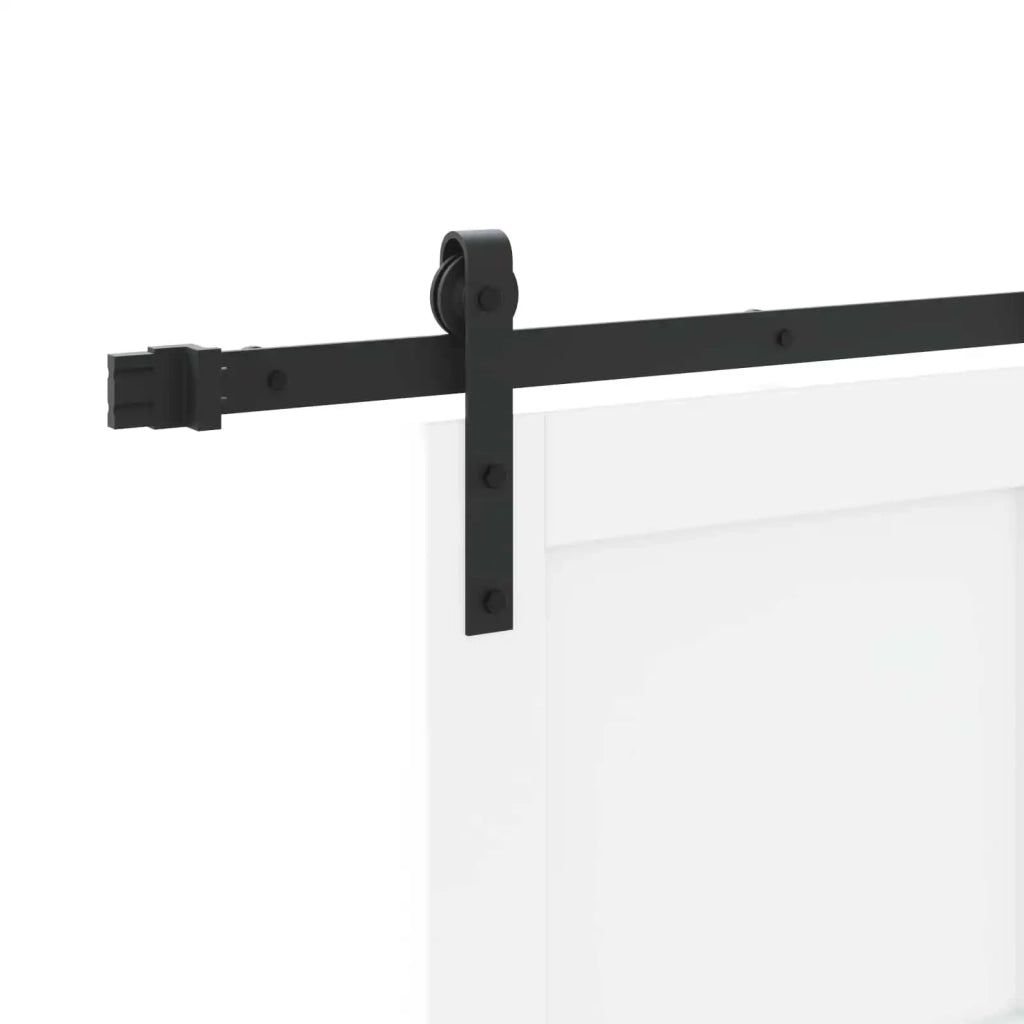 Porta scorrevole Bianco 83 x 232 cm Legno Massello di Pino