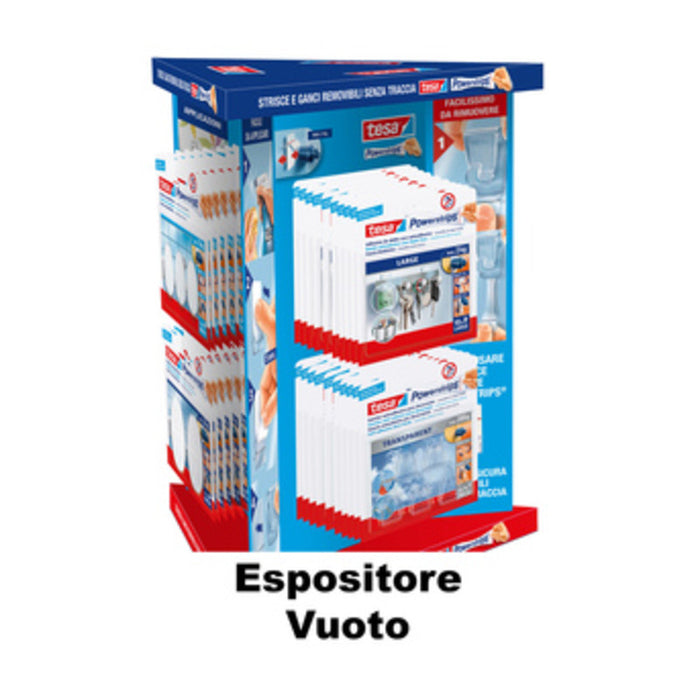 TESA POWERSTRIPS ESPOSITORE VUOTO TESA PZ 1,0