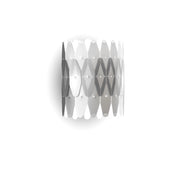 Applique Moderna Amanda Polilux ® Argento 1 Luce E27