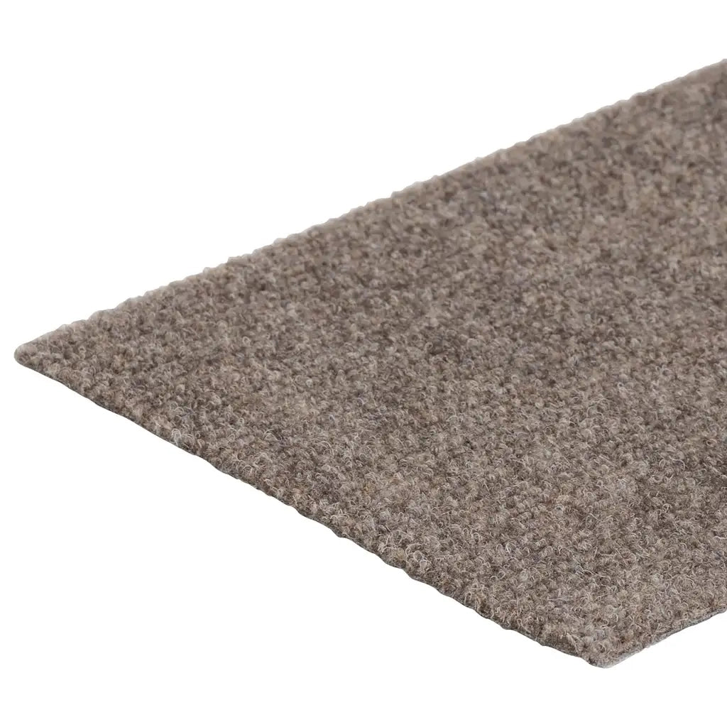 Tappetini per scale autoadesivi 30 pz 76x20 cm Beige Rettangolari 3365730