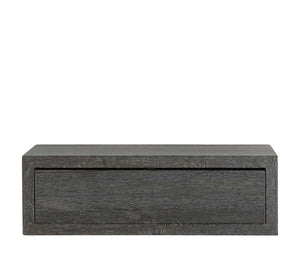 Mensola da Parete 1 Cassetto 45x13,4x23,7 cm in Fibra di Legno Lego Maxi Rovere Scuro