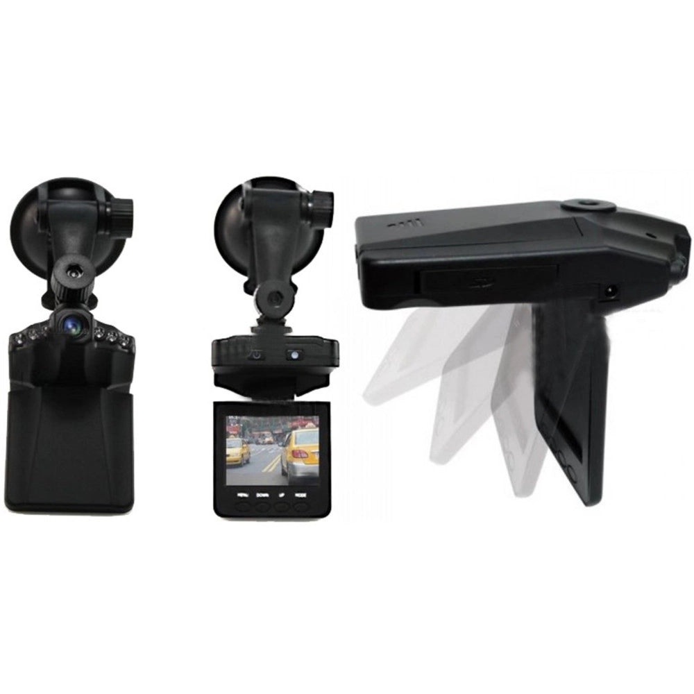 Trade Shop - Mini Dvr Portatile Per Auto Telecamera Led Lcd 2.0" Mini Hdmi Microsd Tf Full Hd -