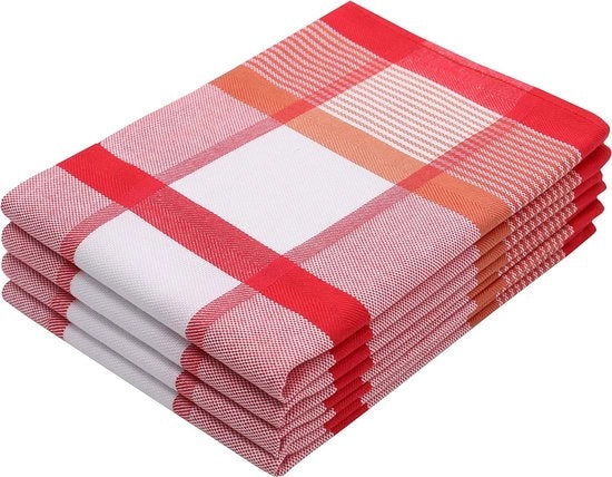 Set di tovaglie in cotone da 4 pezzi da 50x70 cm
