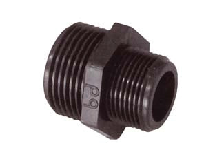 NIPLES RIDOTTO FILETTATO MASCHIO MASCHIO IN POLIPROPILENE- - M 1 M 3/4 - 50 pezzi