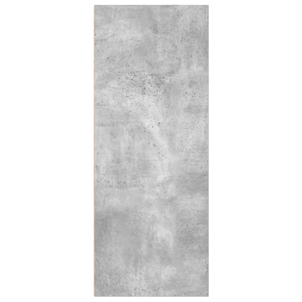 Libreria 5 Ripiani Grigio Cemento 40x30x76,5 Legno Multistrato 800931