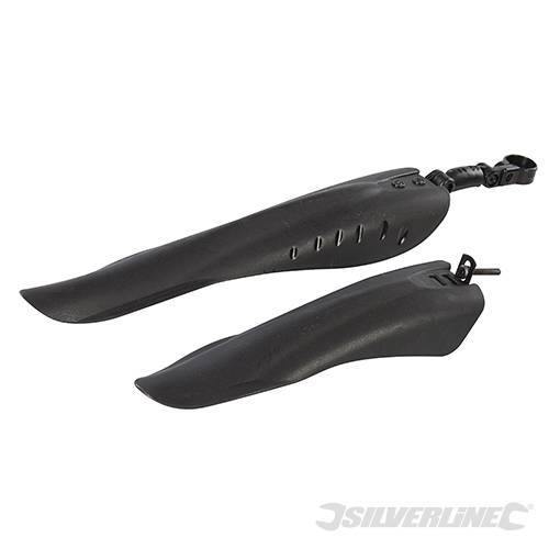 Set parafango anteriore e posteriore biciclette Silverline originale 2 pz