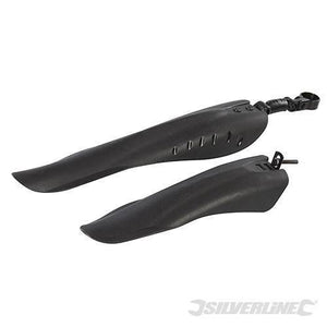 Set parafango anteriore e posteriore biciclette Silverline originale 2 pz