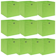 Scatole 10 pz Verdi 32x32x32 cm in Tessuto cod mxl 49781
