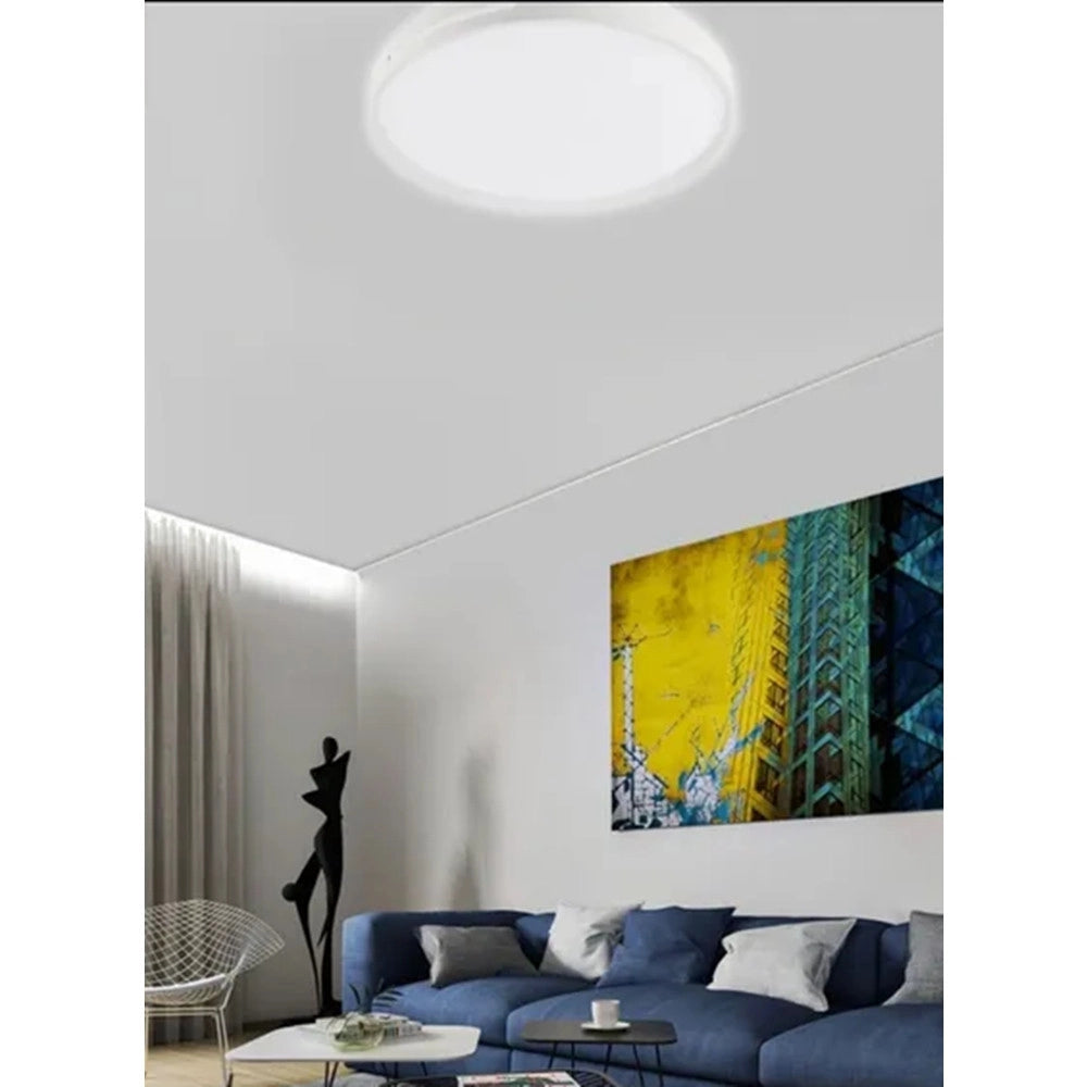 Trade Shop - Plafoniera Da Soffitto 60 Watt Cerchio Per Interno Luce Fredda Fst-50a26844 49cm -