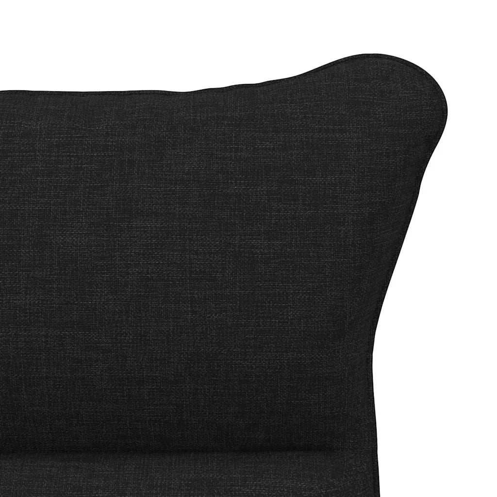 poltrona Nero 69 x 74 x 93 cm Tessuto e compensato 42001867