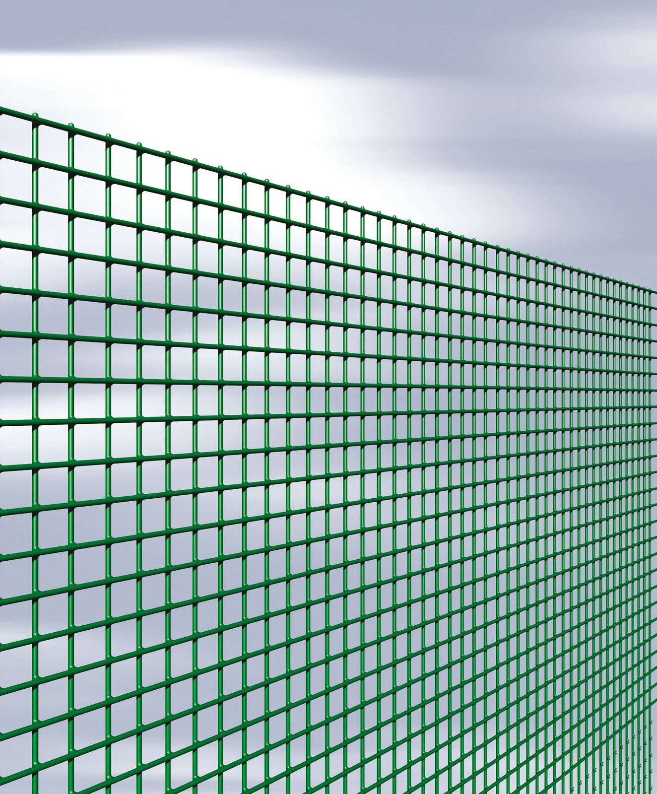 1 pz rete quadraplastificata elettrosaldata plasticata 12x12 h.80 ml.25 cod:ferx.9225.stock