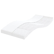 Materassi in Schiuma 2 pz Bianchi 90x200cm 7 Zone Durezza 20 ILD