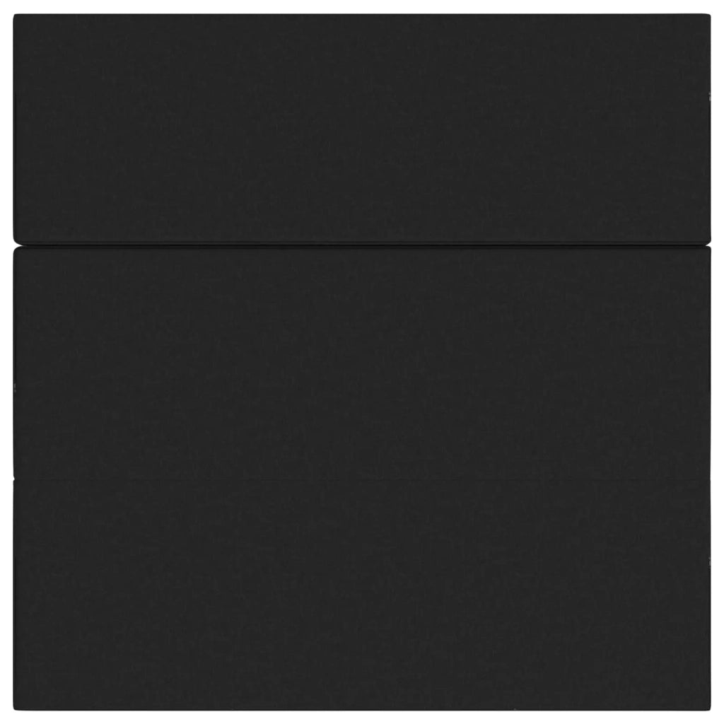 Divano Letto Pieghevole 180 x 67 x 45 cm Nero 900246