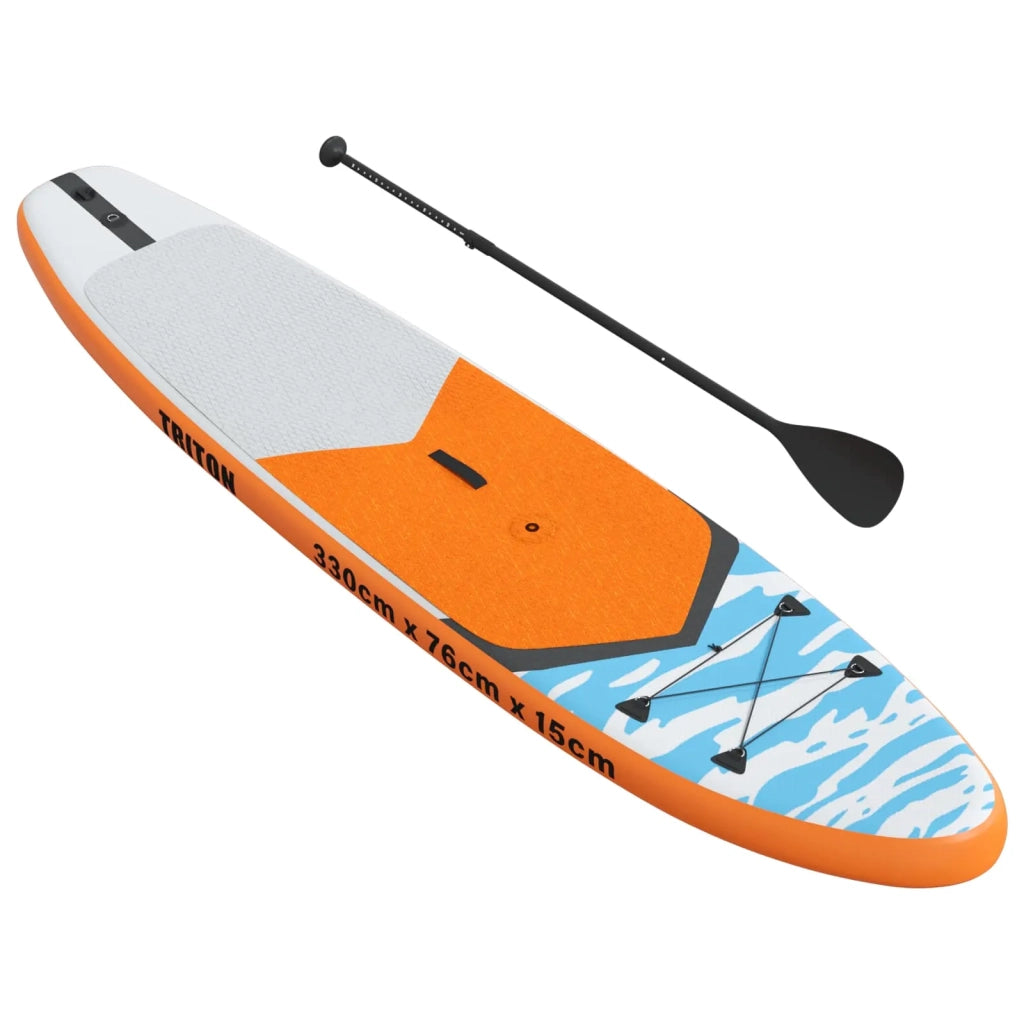 SUP gonfiabile con vela TRITON 330 x 76 x 15 cm Blu per 42039139