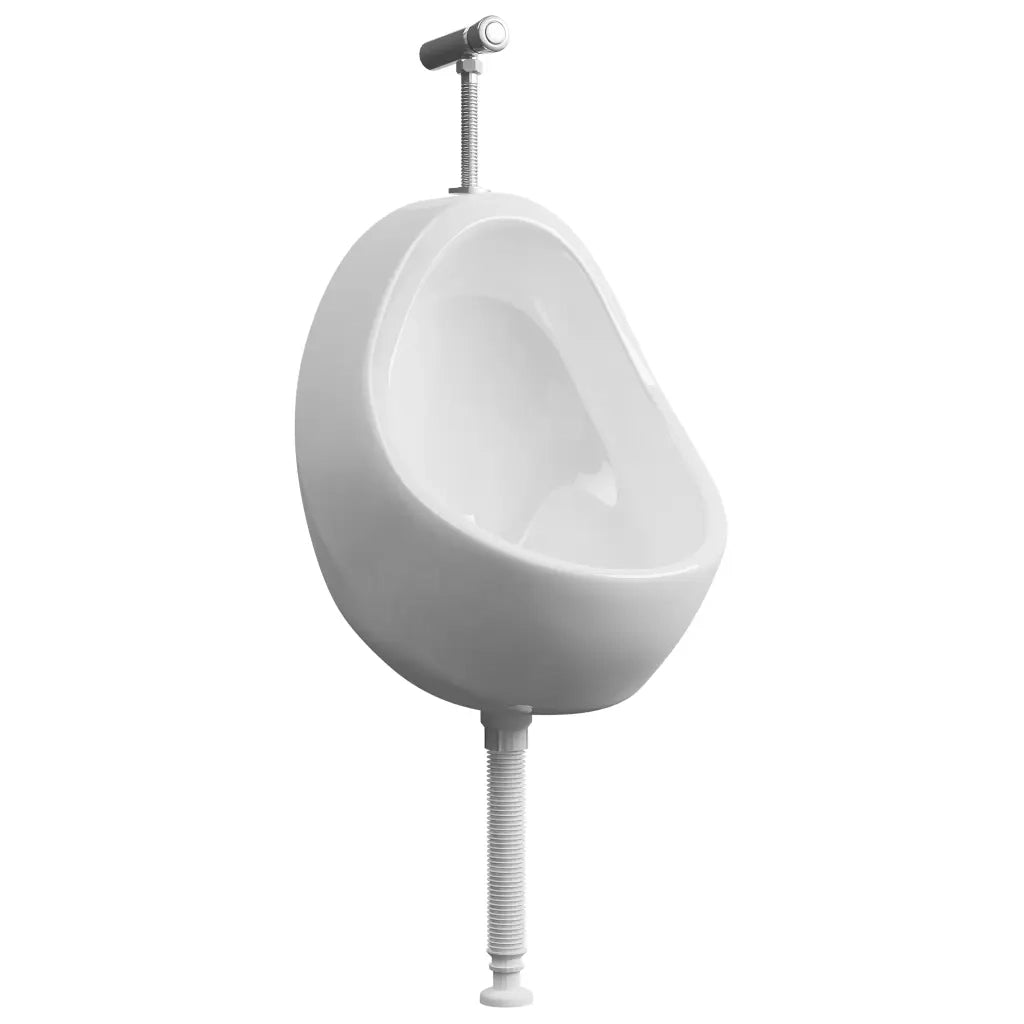 Orinatoio Sospeso con Sciacquone in Ceramica Bianco cod mxl 72528