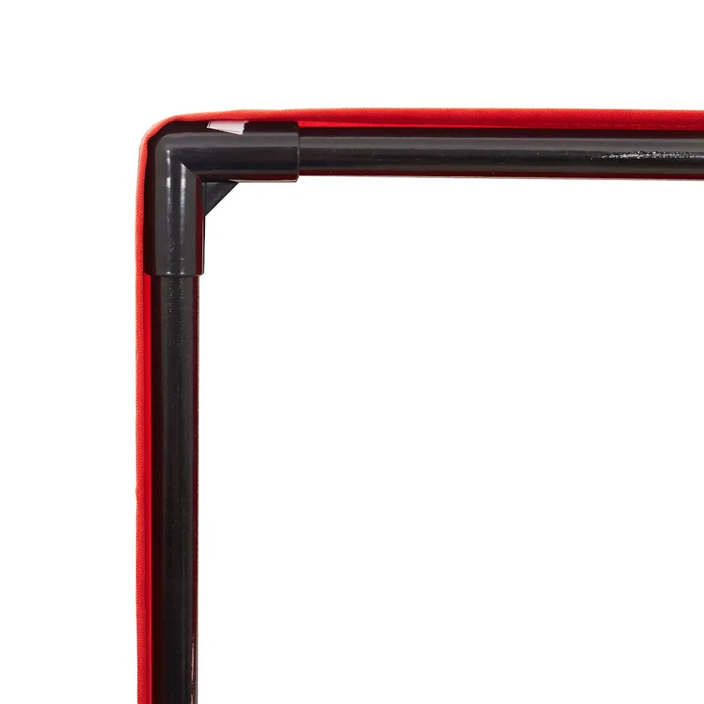 Lettino prendisole doppio con tettoia e tende in Polyrattan Marrone 4002762