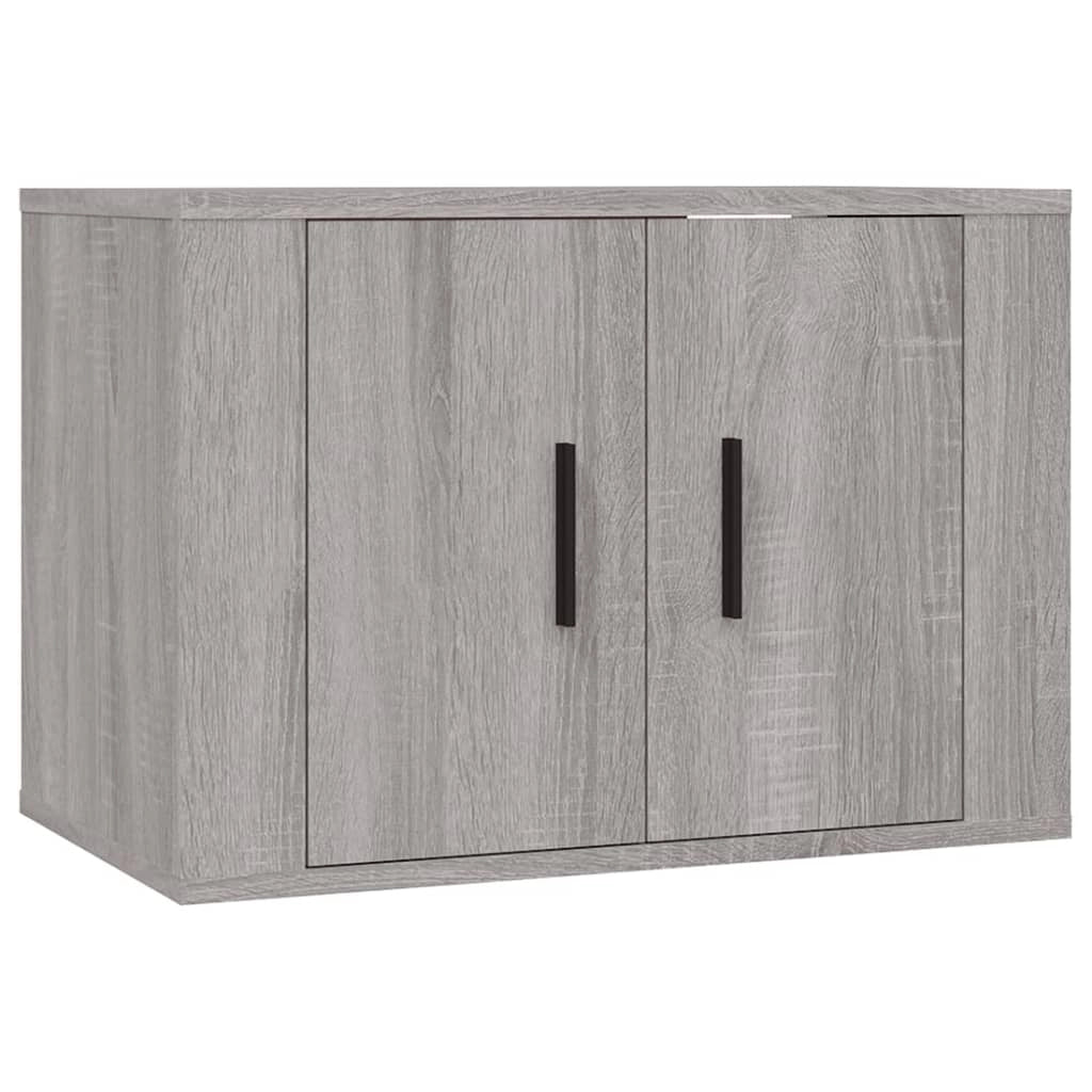 Set di mobili in legno ingegnerizzato Sonoma da 3 pezzi (mobile credenza mobile TV soggiorno camera da letto salotto) - 02_0024637
